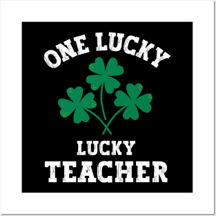 One lucky teacher Posters and Art